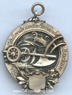 BUCKOW. Medaille 'Für Verdienste um die Gemeinde...