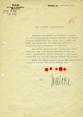 Foto 2 : JEDICKE, Georg. SS-Gruppenführer und Generalleutnant...