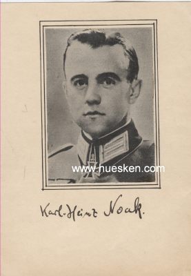NOAK, Karl-Keinz. Major des Heeres i. d....
