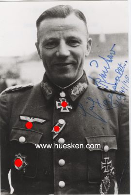 REUTER, Erich. Generalleutnant des Heeres, Führer...