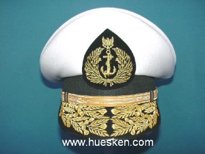 SCHIRMMÜTZE für Admirale der Marine mit...
