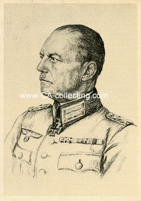 PROF. GRAF-POSTKARTE Generalfeldmarschall Gerd von...