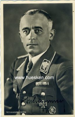 TSCHAMMER UND OSTEN, Hans von. Reichssportführer,...