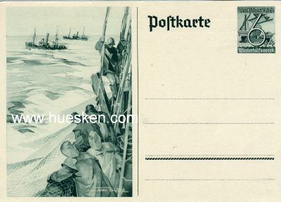 WHW-GANZSACHE-POSTKARTE 1938/39 Schaffendes Deutschland:...