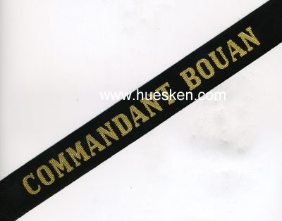 MÜTZENBAND 'Commandant Bouan', baumwollfaden 71cm