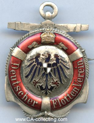 DEUTSCHER-FLOTTENVEREIN. Mitgliedsabzeichen 1. Form 1898....