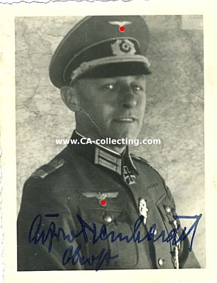 REINHARDT, Alfred-Hermann. Generalleutnant des Heeres,...