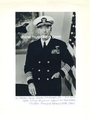 RADFORD, Arthur W. Amerikanischer Admiral, Chef der...