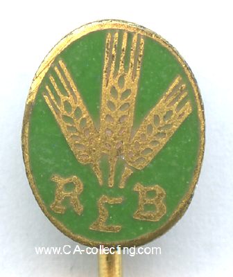 REICHSLANDBUND (RLB). Mitgliedsabzeichen 2. Form. Bronze...