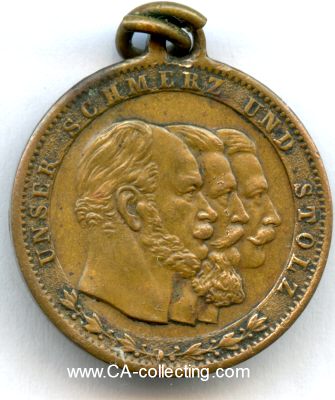 NÜRNBERG. Medaille der Tabakfabrik Gebrüder...
