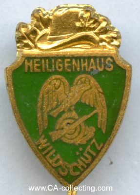 HEILIGENHAUS. Abzeichen des Schützenverein...