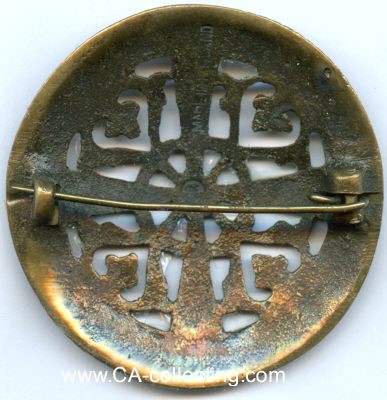 Foto 2 : SCHWESTERNBROSCHE. Bronze. 46mm an Nadel.