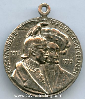 GELDERN. Medaille 1913 auf das 200-jährige Bestehen...
