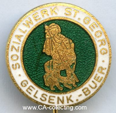 GELSENKIRCHEN-BUER. Abzeichen des Sozialwerk St. Georg...