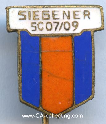 SIEGEN. Abzeichen des Siegener Sportclub (SC) 07/09...