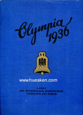 ZIGARETTENBILDER-SAMMELALBUM OLYMPIA 1936. Band I. 'In...