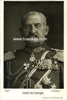 PHOTO-PORTRÄTPOSTKARTE General von Linsingen