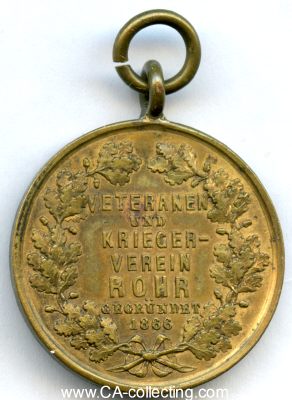 Photo 2 : ROHR. Medaille des Veteranen- und Kriegerverein Rohr...