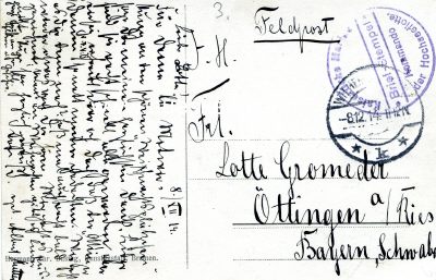 Photo 2 : POSTKARTE 'S.M.S. Friedrich der Große'. 1914 als...