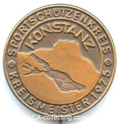 KONSTANZ. Abzeichen des Sportschützenkreis Konstanz...