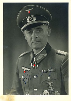 GRIESBACH, Franz. Generalmajor des Heeres, Kommandeur...