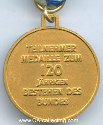 Photo 2 : BAYERISCHER SOLDATENBUND. Teilnehmermedaille 1994 zum...