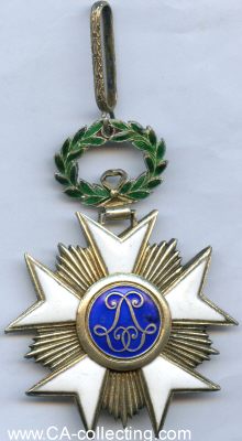 Photo 2 : KRONEN-ORDEN 3. KLASSE Kommandeurkreuz. Silber vergoldet...