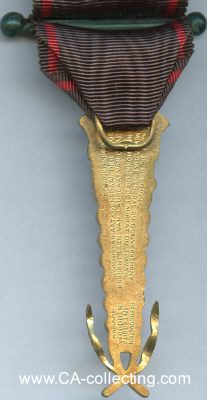 Photo 2 : ARBEITS-LAUREDATIUM 3. KLASSE. Bronze, teils vergoldet...