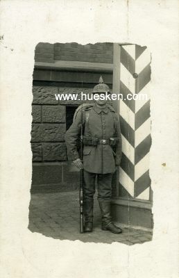 PHOTO 13x9cm: Feldgrauer Infanterist aus dem...