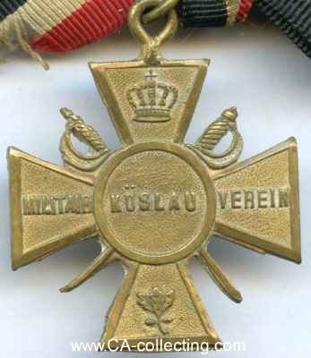 Photo 3 : KÖSLAU. Kreuz des Militärverein Köslau um...