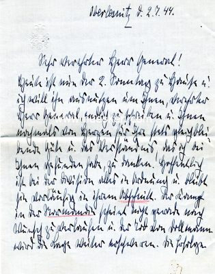 Foto 2 : LÜTTWITZ, Rochus Freiherr von. Oberstleutnant des...
