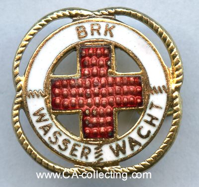 BAYERN. Ehrennadel der Wasserwacht des Roten Kreuzes....