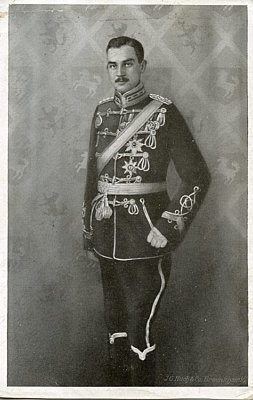 PHOTO-POSTKARTE Herzog Ernst August von Braunschweig in...