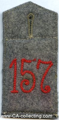 1 SCHULTERKLAPPE M. 1915 Mannschaft 4. Schlesisches...