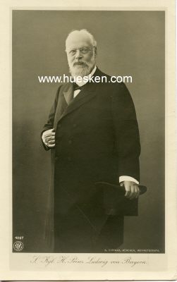 PHOTO-POSTKARTE I. Kgl. H. Prinz Ludwig von Bayern