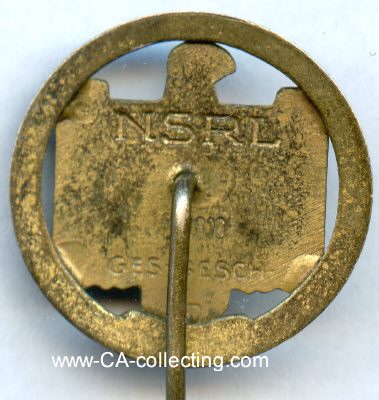 Photo 2 : NSRL-MEISTERSCHAFTSABZEICHEN 1942 GOLD. 800 Silber...