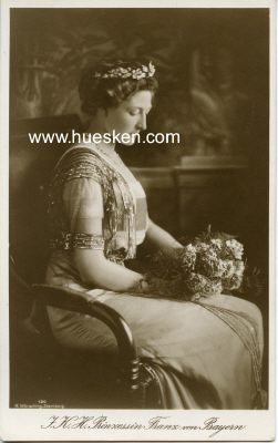 PHOTO-POSTKARTE I.K.H. Prinzessin Franz von Bayern