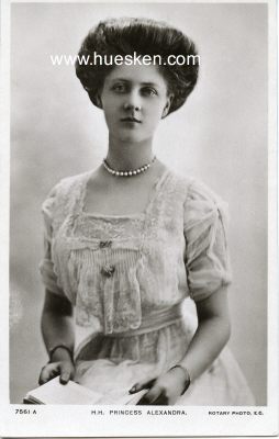 PHOTO-POSTKARTE H.H. Princess Alexandra