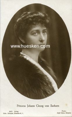 PHOTO-POSTKARTE Prinzess Johann Georg von Sachsen