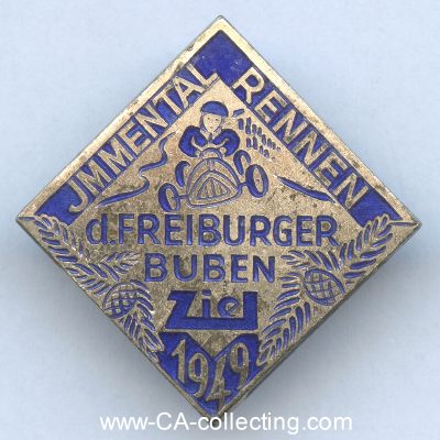 IMMENTAL RENNEN DER FREIBURGER BUBEN 1949....