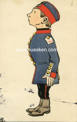 FARB-POSTKARTE 'Soldat des Infanterie-Regiments 146',...