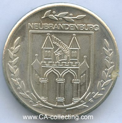 NEUBRANDENBURG. Medaille 'Neubrandenburg -...