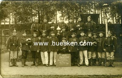 PHOTO 9x14cm: '1912 Reserve Sommerfrische Zeithain...