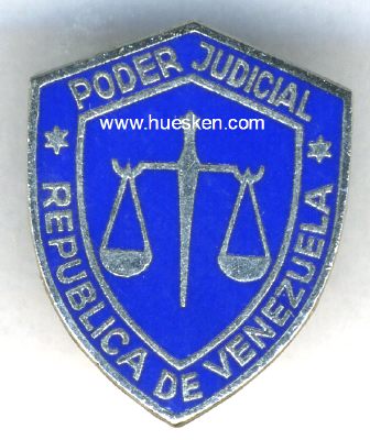 ABZEICHEN 'Poder Judicial - Republica de Venezuela'....