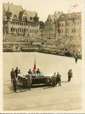 HARREN-PHOTO 11x8cm vom Reichsparteitag 1936: Adolf...