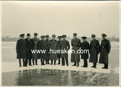 PHOTO 12x18cm um 1941: Gruppenaufnahme mit...