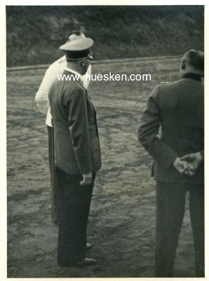 Photo 2 : 2 HOFFMANN- PHOTOS 11x8cm um 1941: Hitler im...