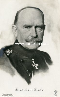 PHOTO-PORTRÄTPOSTKARTE General von Beseler