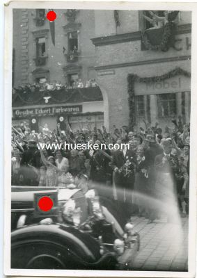 PHOTO 8x6cm: der vordere Teil von Hitlers...