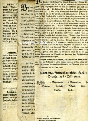 GEDRUCKTES EDIKT 1832 des Calenberg-Grubenhagenschen...